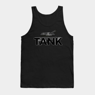 TANK blackout edition Tank Top